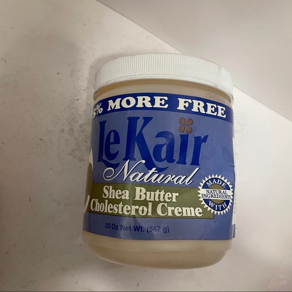 LeKair Natural Shea Butter Cholesterol Creme HTF - Picture 2 of 4